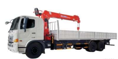 Medium-Duty Stick Boom Crane Mounted Truck
